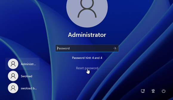 Come ripristinare la password dell'amministratore di Windows dimenticata? 2