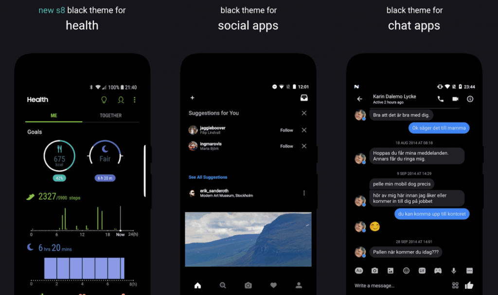 miglior tema substratum supportato da Android 10