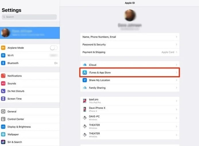 Wie man das iPad vom iPhone trennt?