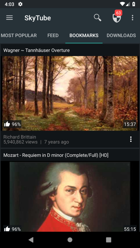 Meilleures Alternatives à YouTube Vanced