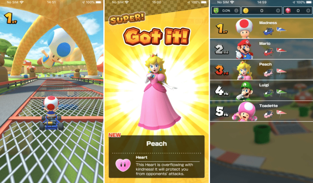 Melhores Jogos para iPhone e iPad em 2023: Mario Kart Tour