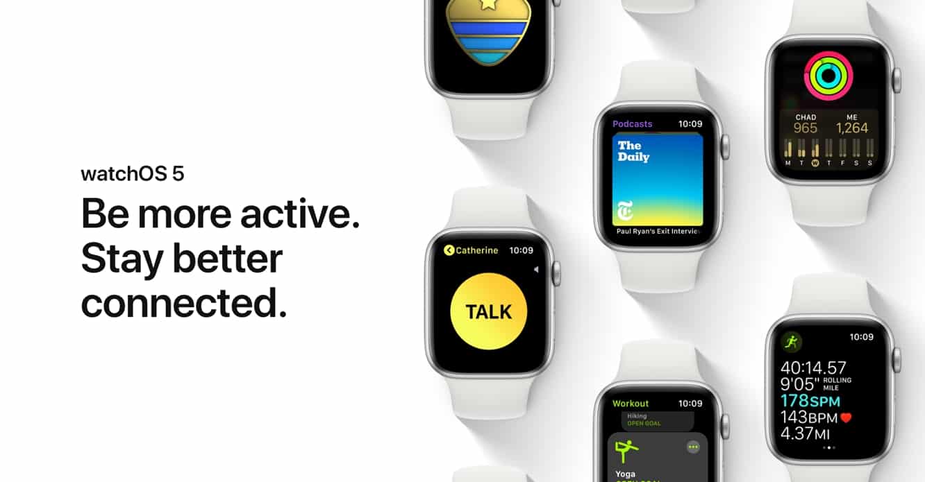 즉시 전문가: watchOS 5의 비밀과 기능