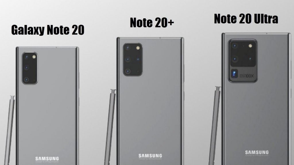 Ecco cosa dicono i render sul Samsung Galaxy Note 20 1