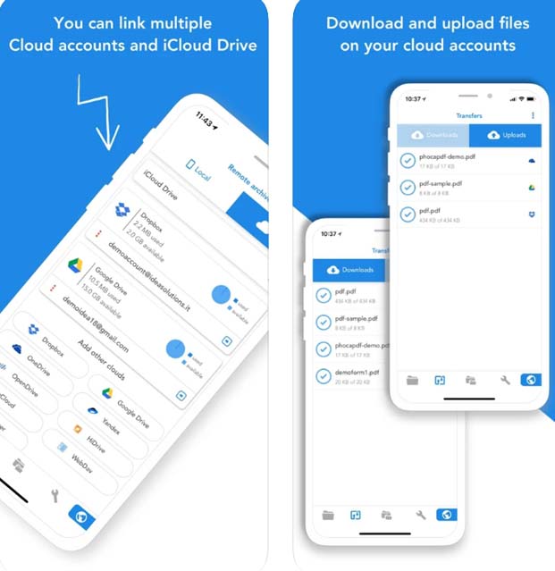 total files téléchargeur pour iPhone
