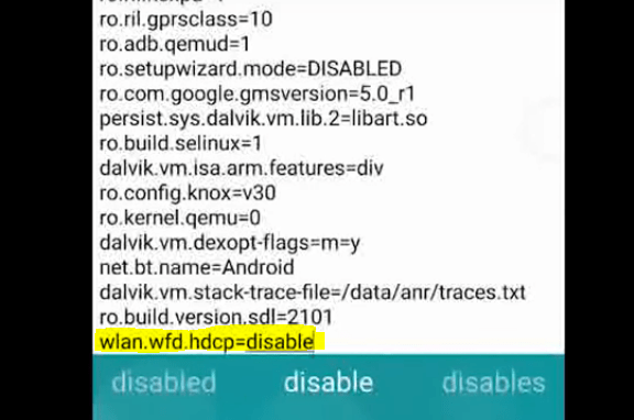 build.propの下にスクリプトの行を追加