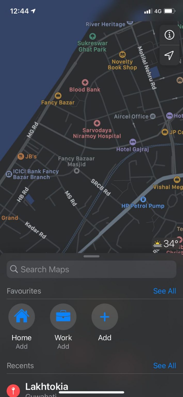 Wie man Apple Maps auf dem iPhone verwendet? 8