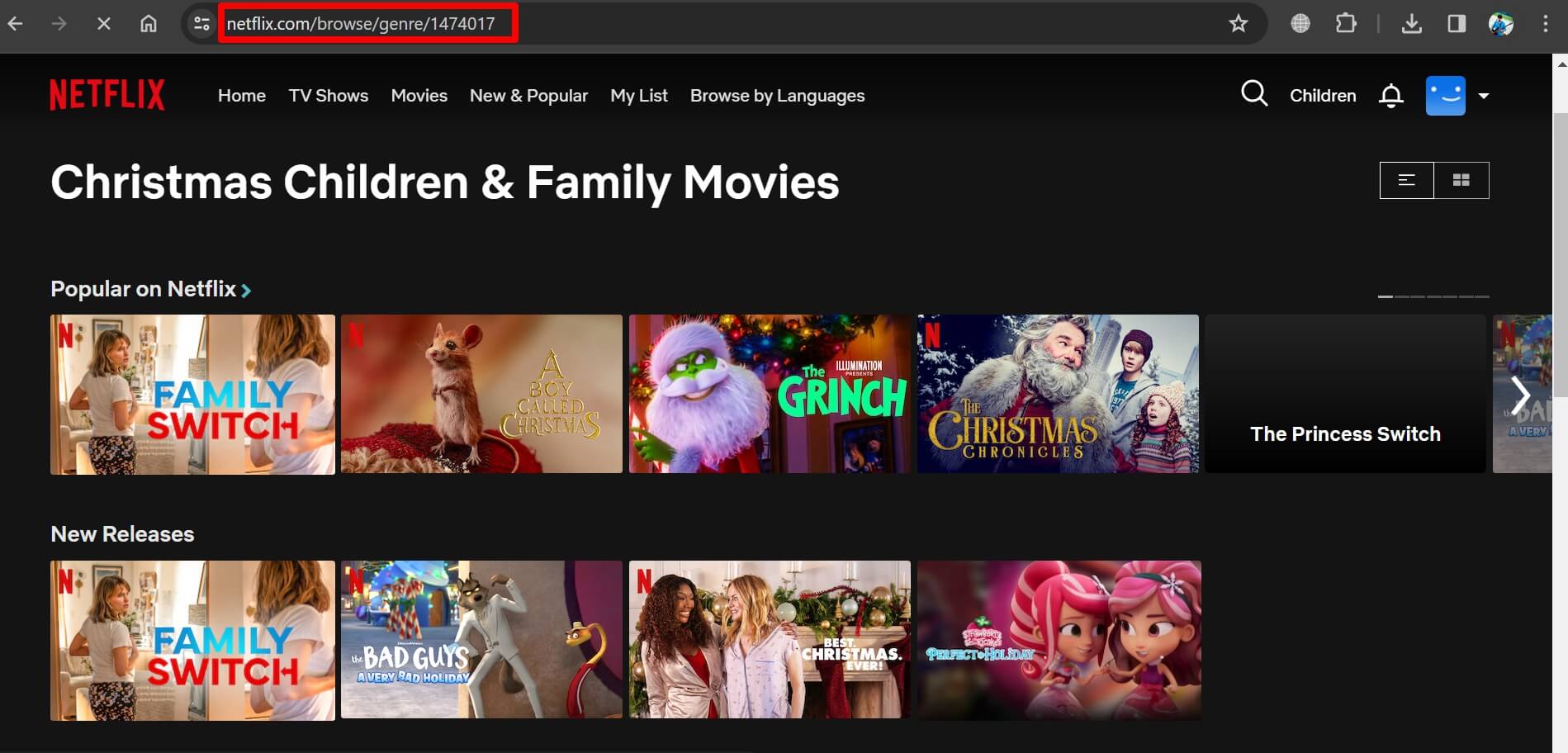 Netflixのクリスマス映画