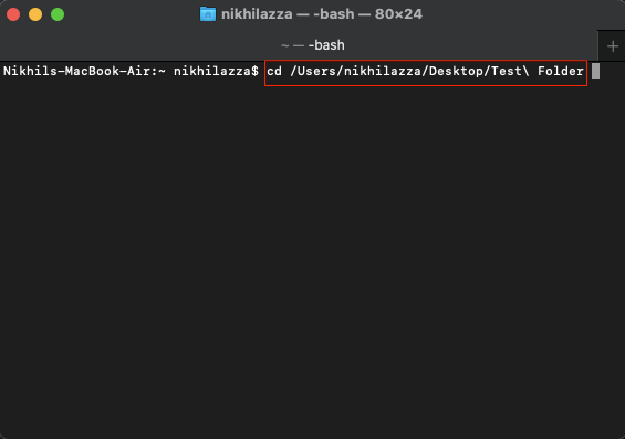 Enter File Path