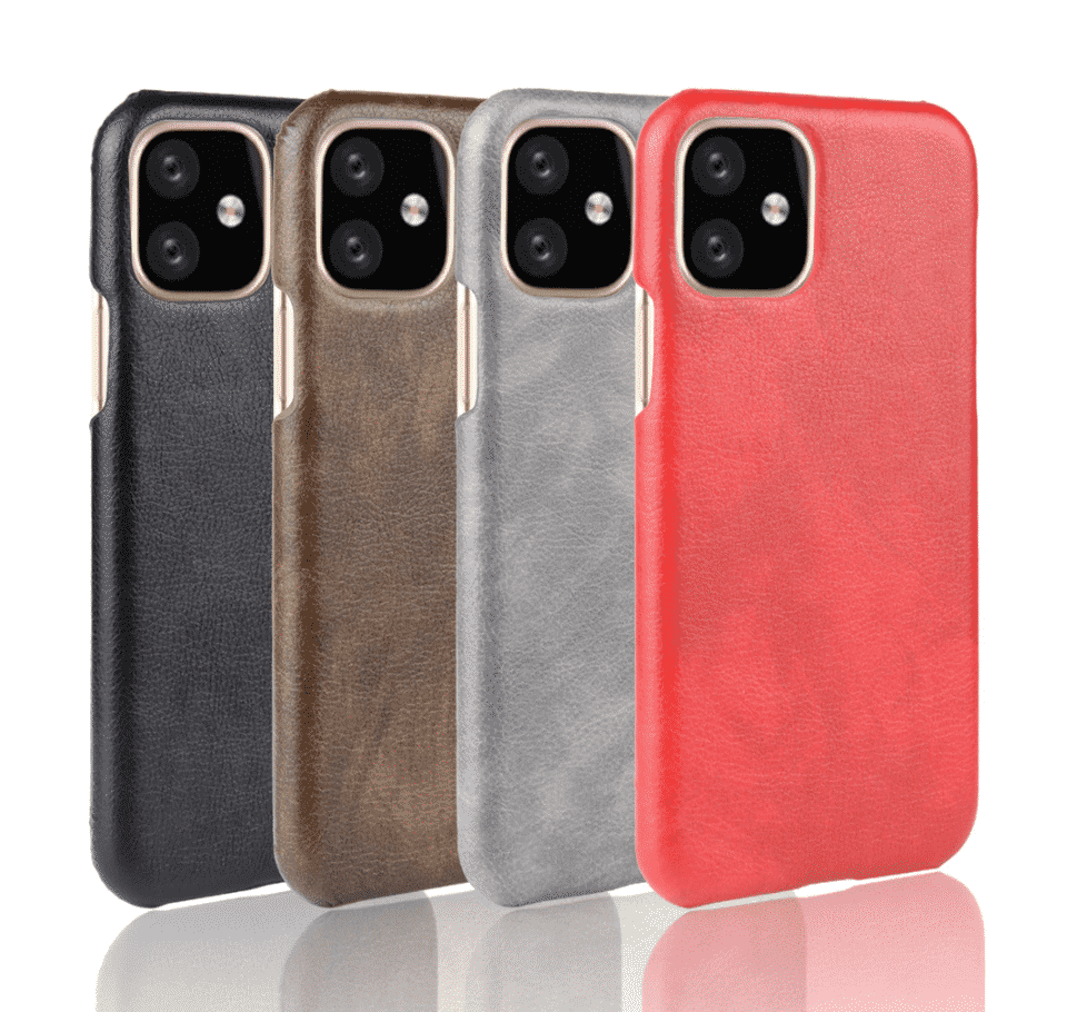 Custodia Rigida ShockProof in Pelle per iPhone 11 Pro
