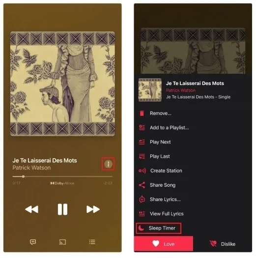 아이폰에서 Apple Music 수면 타이머 설정하는 방법은?