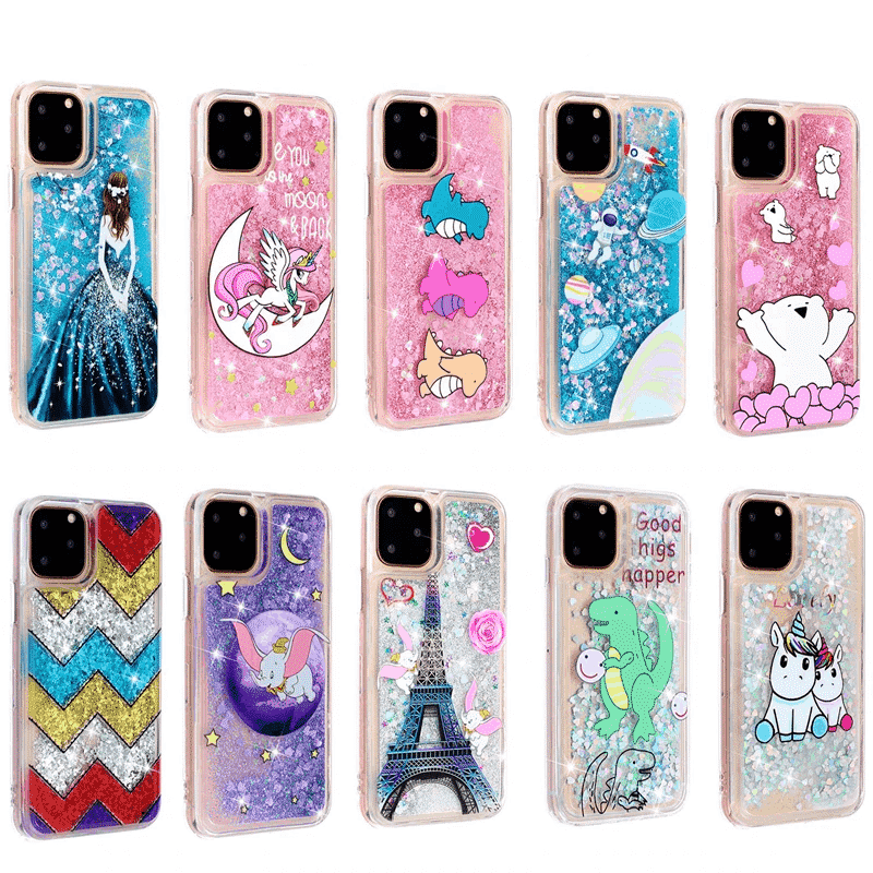 Custodia Glitter Star per iPhone 11, iPhone 11 Pro e iPhone 11 Pro Max