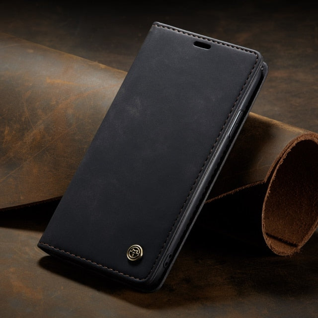 Custodia Portafoglio in Pelle di Lusso per iPhone 13 Pro Max