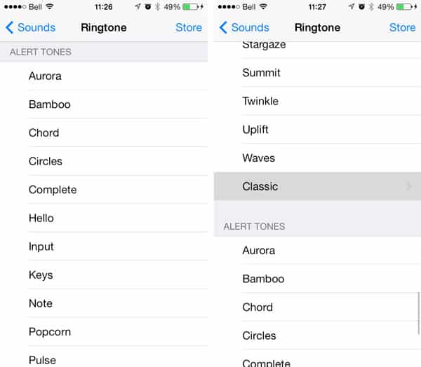 Einen sanften Übergang zu iOS 7