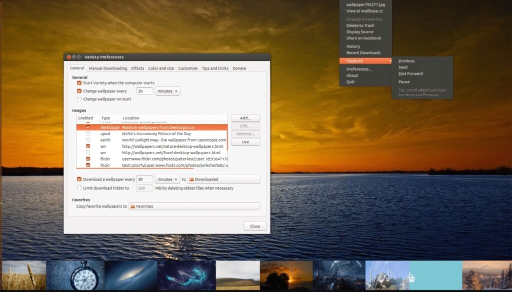 Variety Wallpaper Changer - Alternatives à Steam Wallpaper Engine