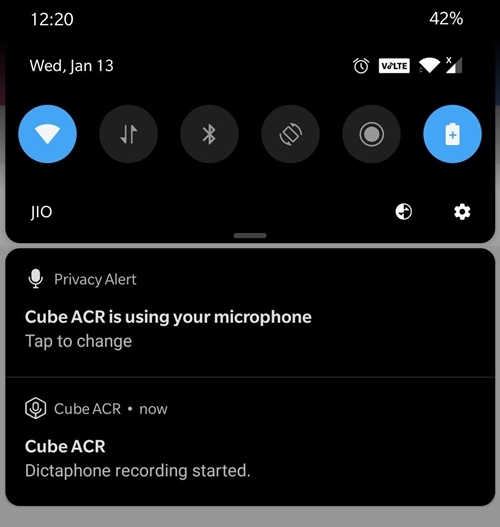 traccia la tua registrazione su ACR Cube