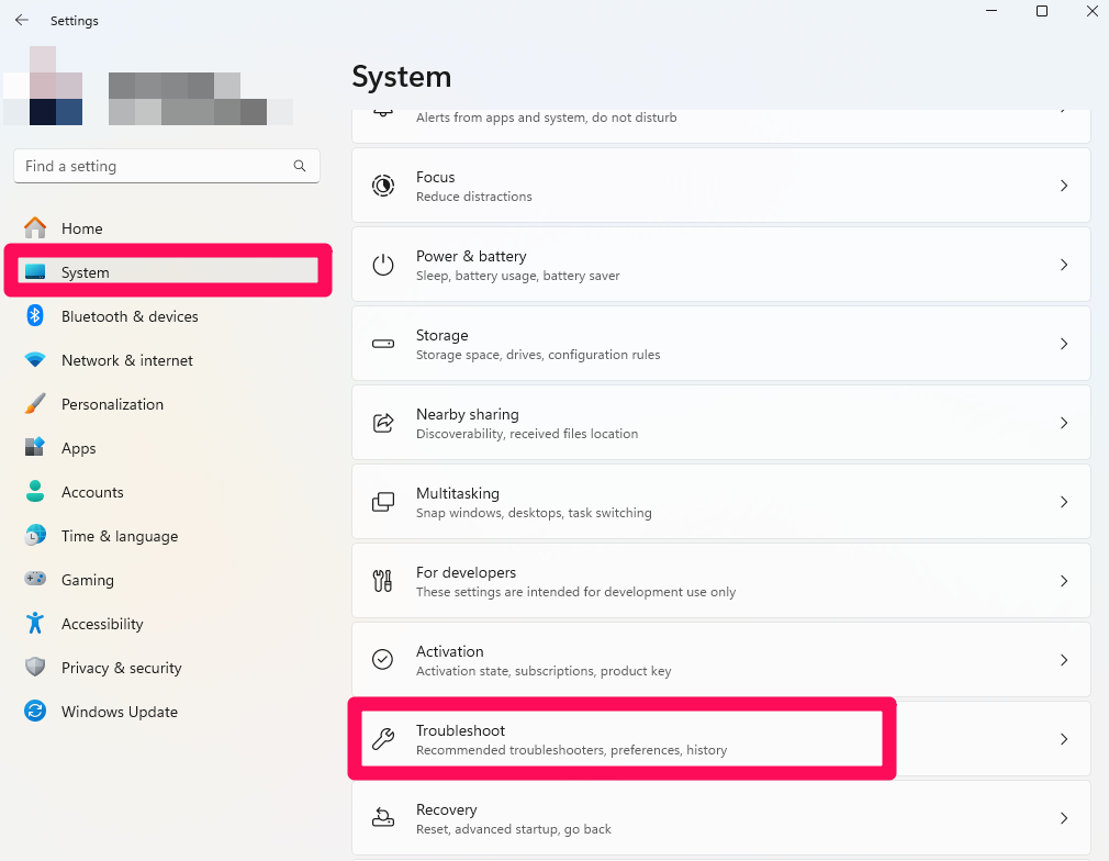Esegui lo strumento di risoluzione dei problemi audio