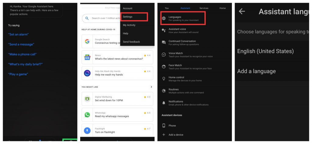 Corrigir o Comando Hey Google