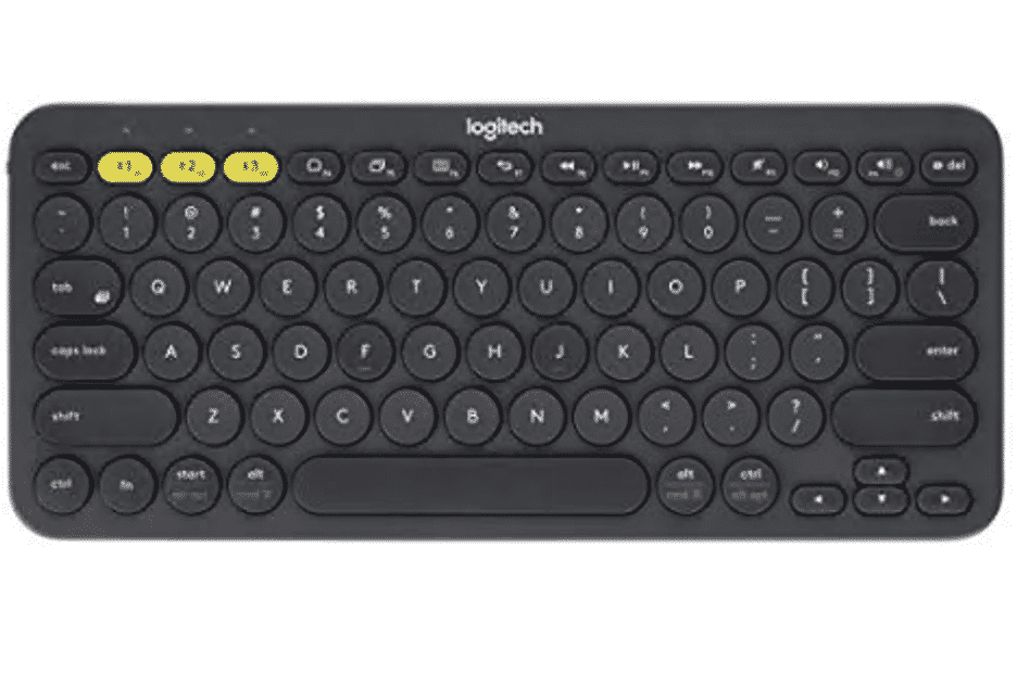 iPad Mini 5 Logitech K380 Tastatur