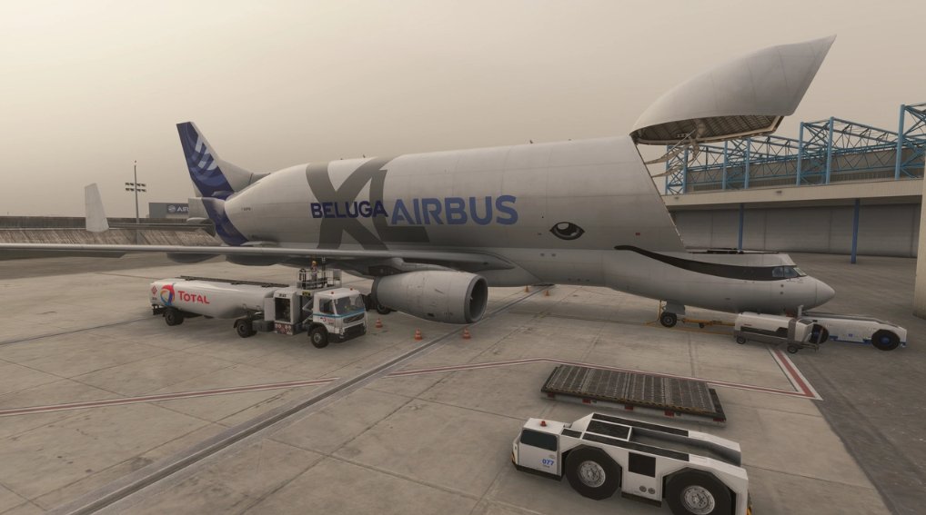 Meilleur avion de départ : Airbus A330-743L Beluga XL