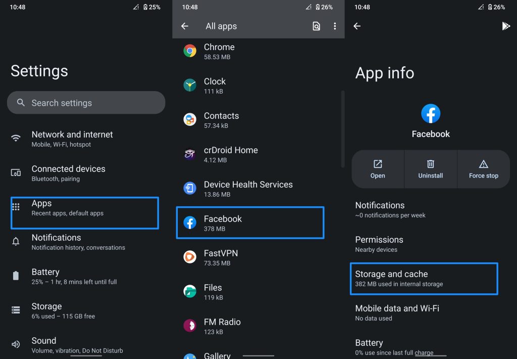 Limpar Cache Facebook Android - Facebook Pay Não Funcionando