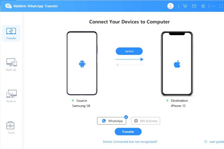 Transferir WhatsApp Para iPhone De Android