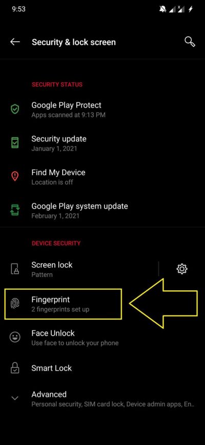 Re-Add Your Fingerprint