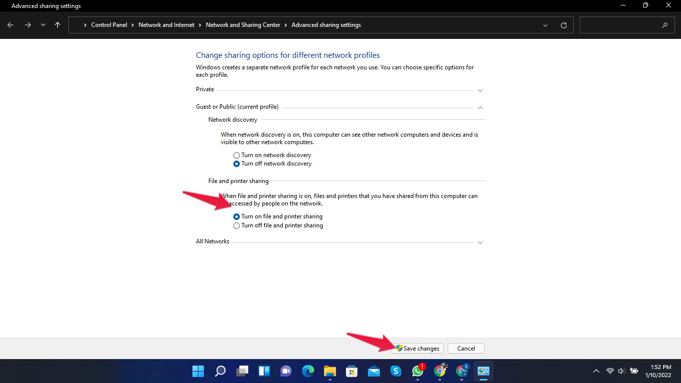 file-and-printer-sharing