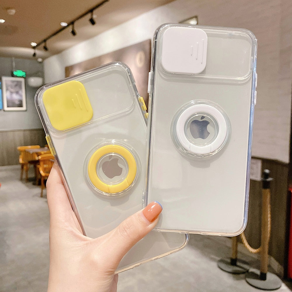 Custodia di Protezione per Fotocamera Trasparente per iPhone 13 Pro