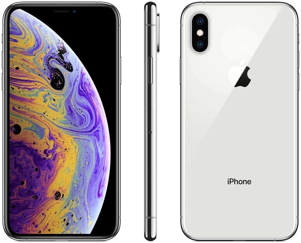 iPhone XS в цвете «Серебристый»