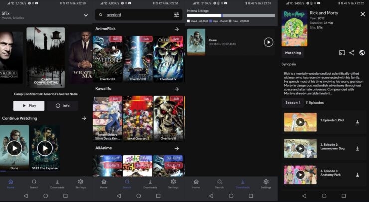 Android向けの映画ダウンロードアプリ10選