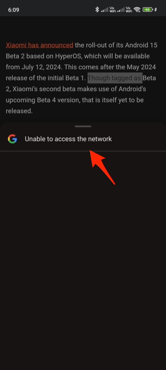 ネットワークにアクセスできません