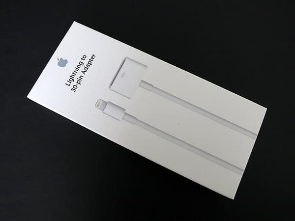 Critique : Adaptateur Apple Lightning vers 30 broches (0,2 m)