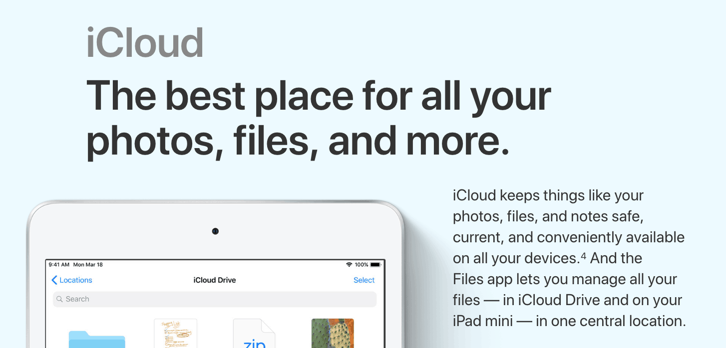 Immagine iPad Mini 5 8