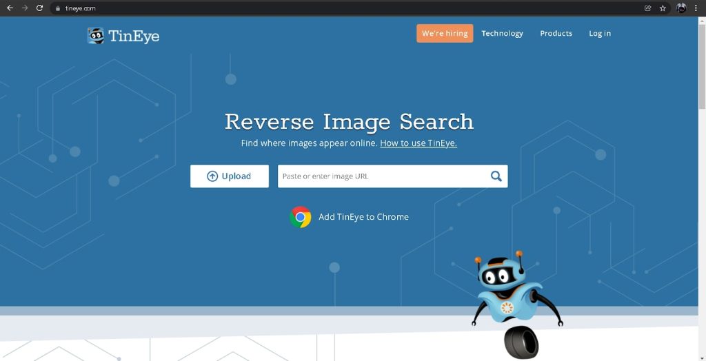 Ricerca inversa di immagini su Instagram