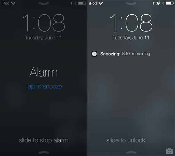 iOS 7 : Le Nouvel Écran de Verrouillage + Écran d'Accueil