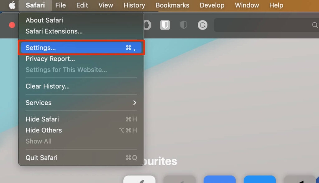 Paramètres Safari - Erreur Safari ne peut pas établir de connexion sécurisée