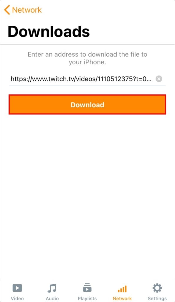 Скачать видео с Twitch через VLC