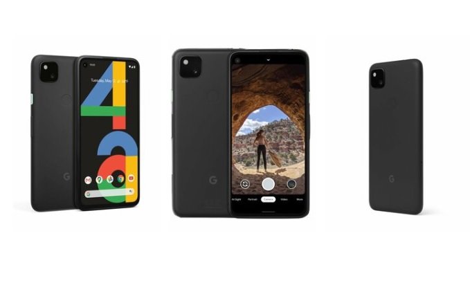 Google Pixel 4a Renders de Prensa