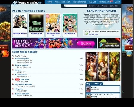 Лучшие альтернативы MangaStream