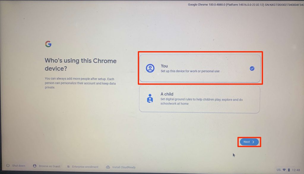 Instalar Chrome OS Flex
