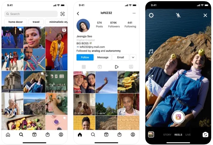Instagram - Miglior App per il Face Swap