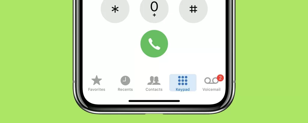 Correio de Voz no iPhone