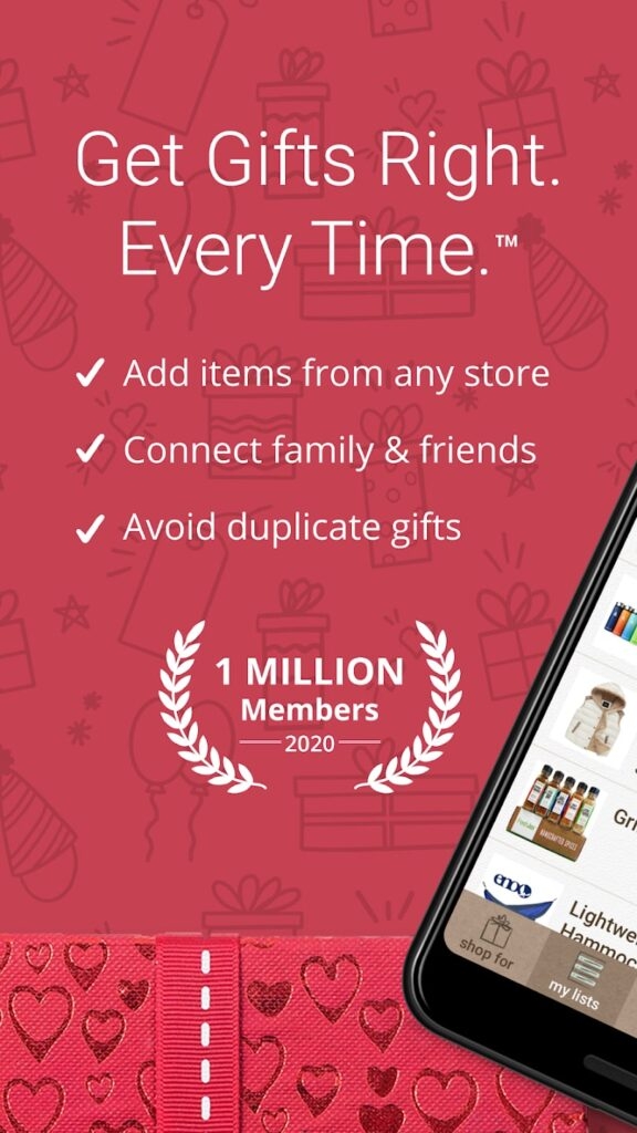 Giftster - Meilleure Application de Liste de Souhaits Universelle