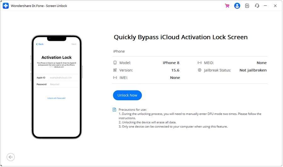 iPhone-PIN vergessen? Feststecken bei iCloud-Aktivierungssperre? Holen Sie sich dieses Tool! 1
