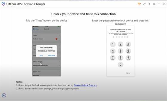 UltFone iOS Standortänderer