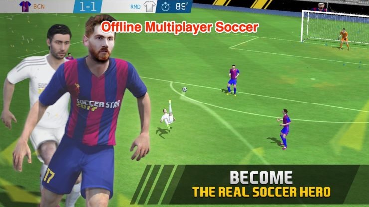 オフラインマルチプレイヤーサッカーゲーム Android 無料