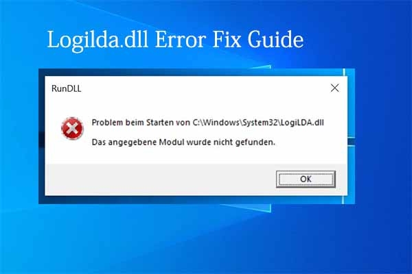 Come risolvere l'errore 'LogiLDA.dll mancante'?