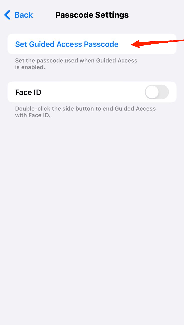 Ahora, toca en Configuración de Código
