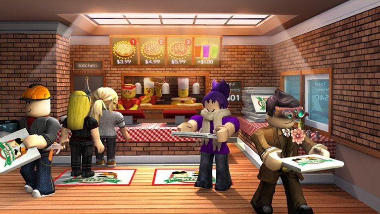 Arbeiten in einer Pizzaria