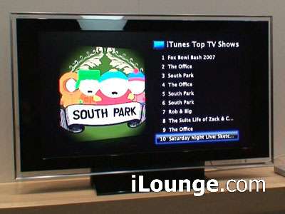 Apple Computer iTV / Apple TV ファーストルック